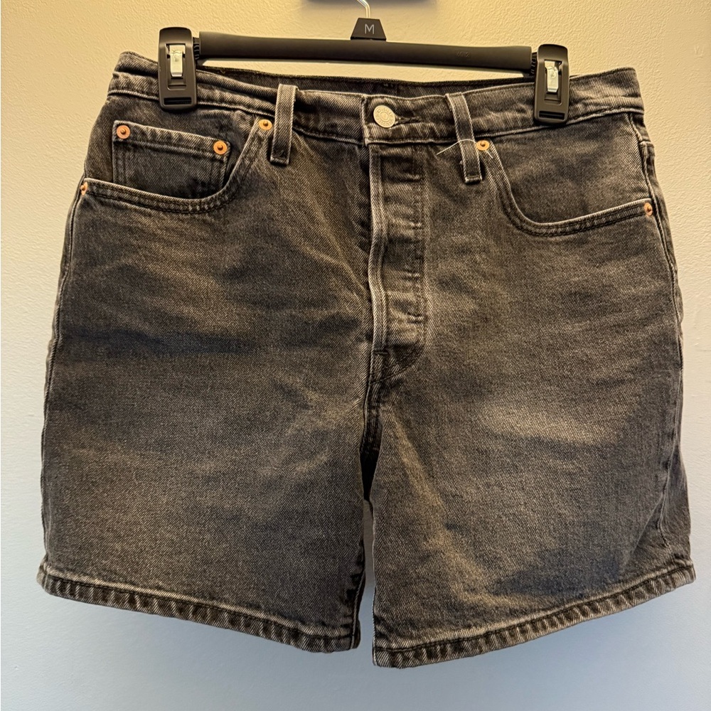 Levi's 501 Black Jean Shorts for Women